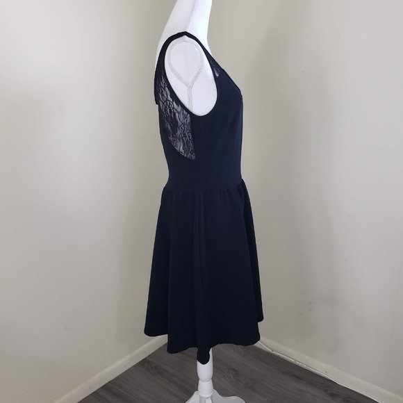 Marilyn Monroe January Caviar Fit & Flare Cocktail Dress Black Size Medium - Picture 6 of 13